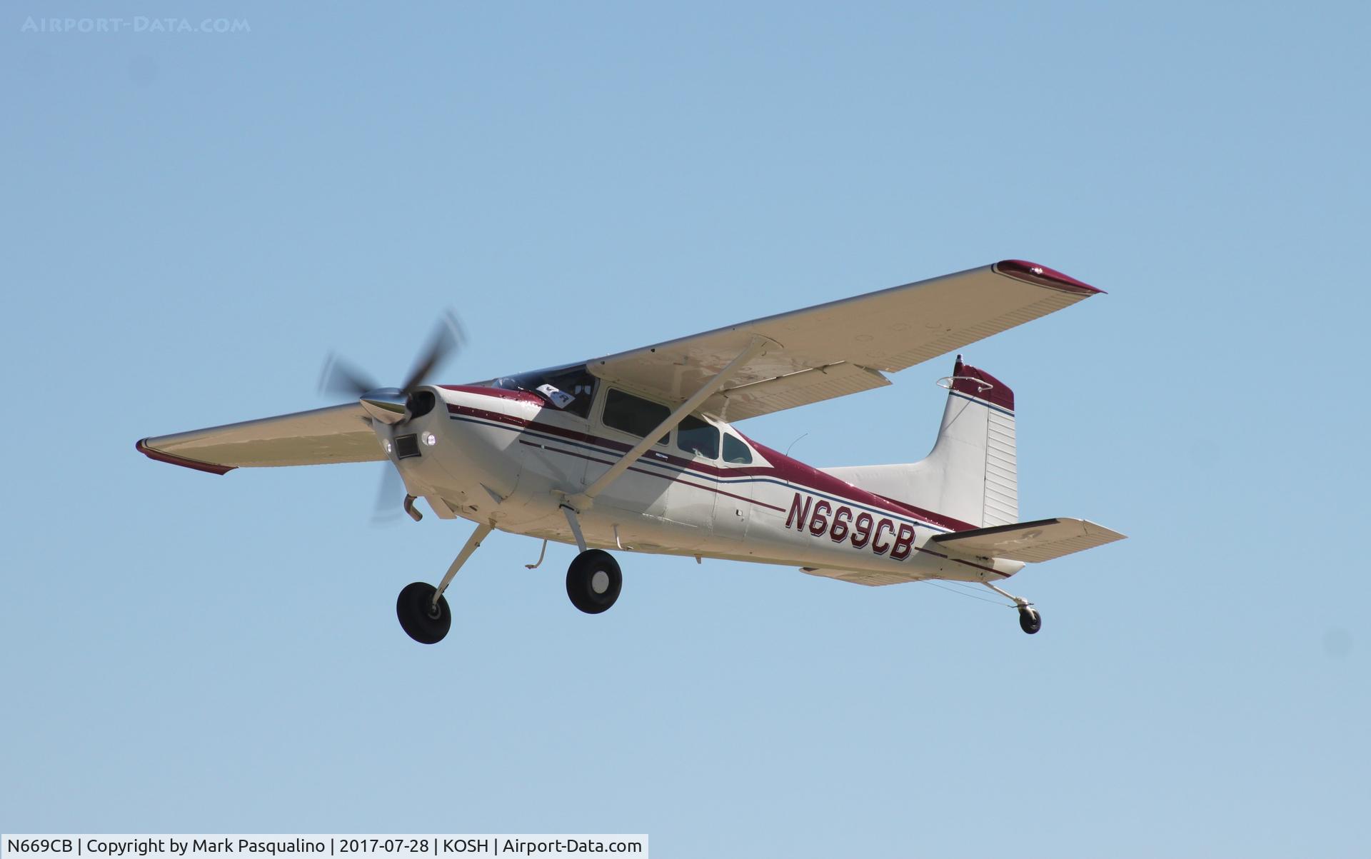 N669CB, 1976 Cessna 180J C/N 18052725, Cessna 180J