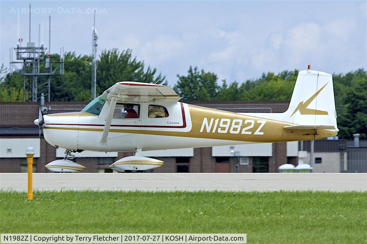 N1982Z, 1962 Cessna 150C C/N 15059782, At 2017 EAA AirVenture at Oshkosh