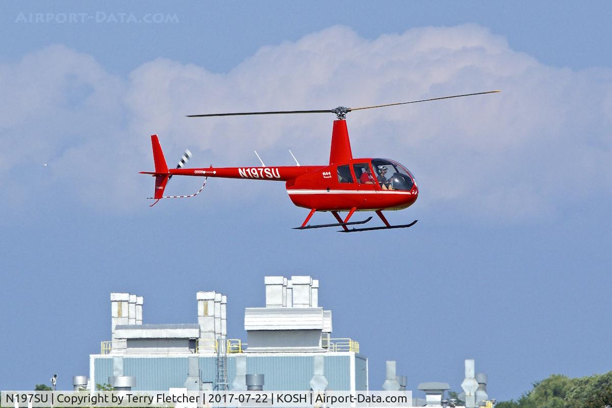 N197SU, 2017 Robinson R44 II C/N 14091, At 2017 EAA AirVenture at Oshkosh