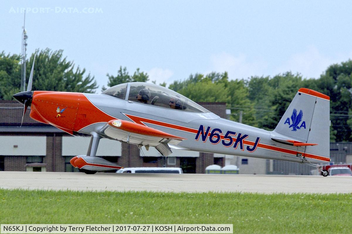 N65KJ, 2005 Van's RV-8 C/N 82005, At 2017 EAA AirVenture at Oshkosh