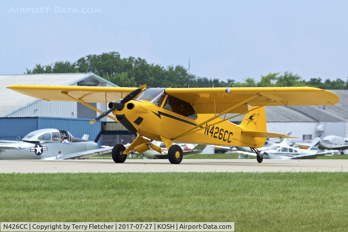 N426CC, Cub Crafters CC11-160 Carbon Cub SS C/N CC11-00154, At 2017 EAA AirVenture at Oshkosh