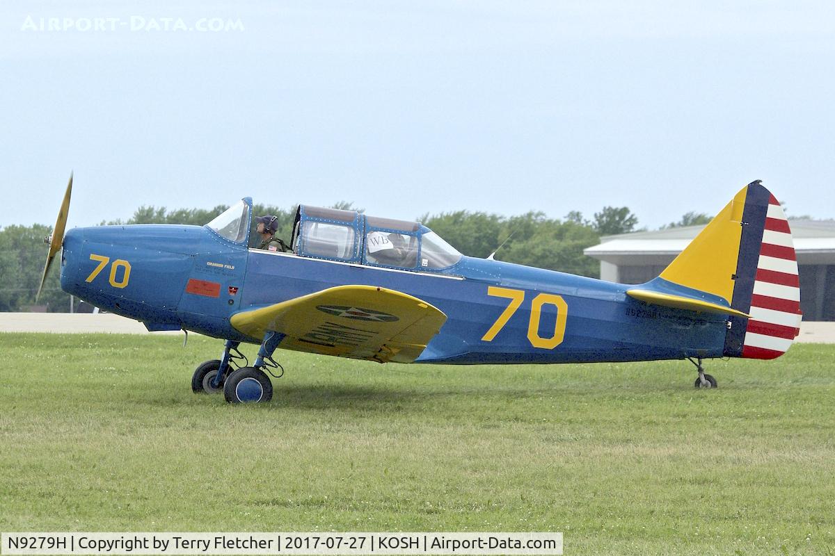N9279H, 1943 Fairchild M-62A-3 Cornell II C/N FV391, At 2017 EAA AirVenture at Oshkosh
