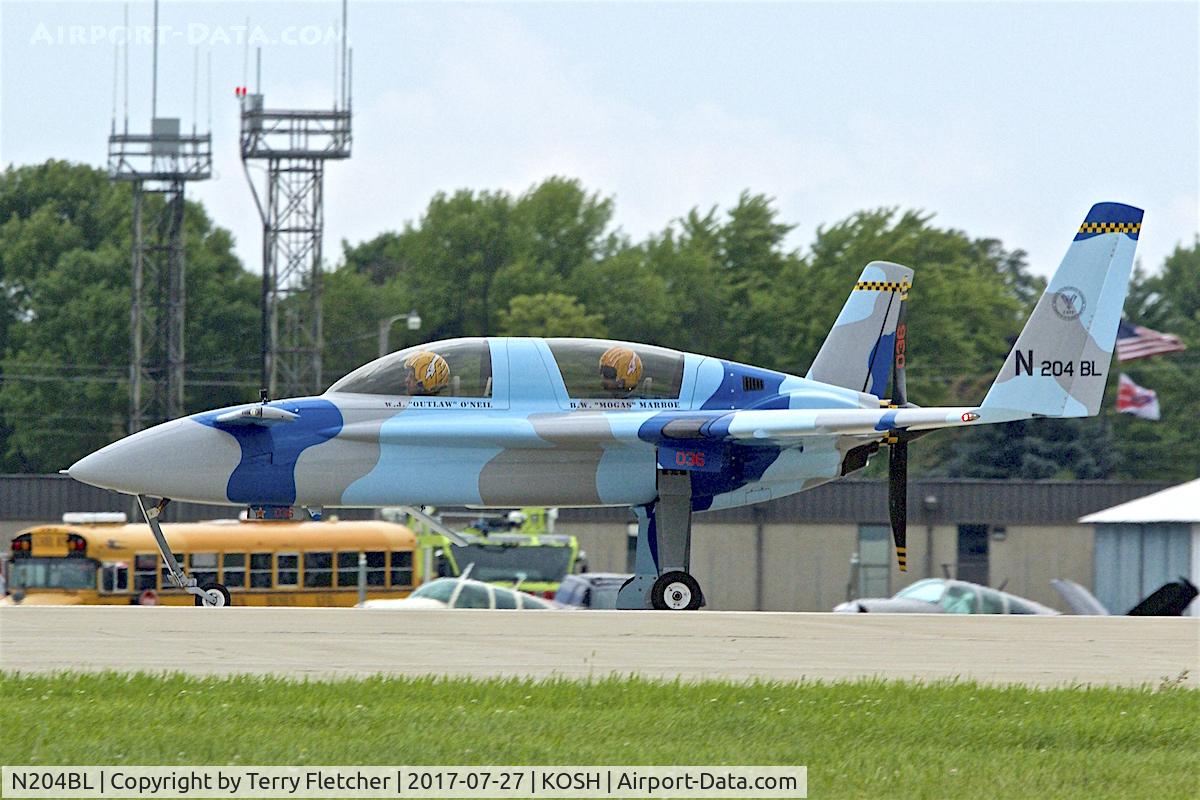 N204BL, 2012 Berkut 360 C/N WJO 003, At 2017 EAA AirVenture at Oshkosh