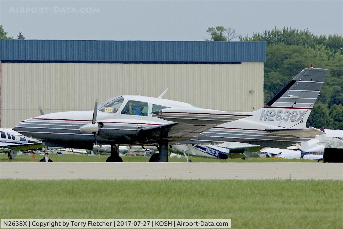 N2638X, 1979 Cessna T310R C/N 310R1666, At 2017 EAA AirVenture at Oshkosh