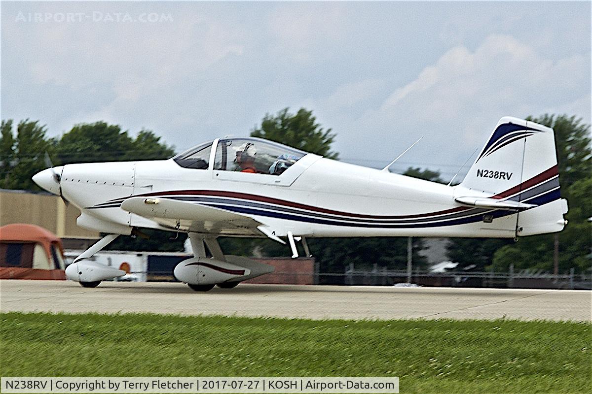N238RV, 1999 Vans RV-6A C/N 23880, At 2017 EAA AirVenture at Oshkosh