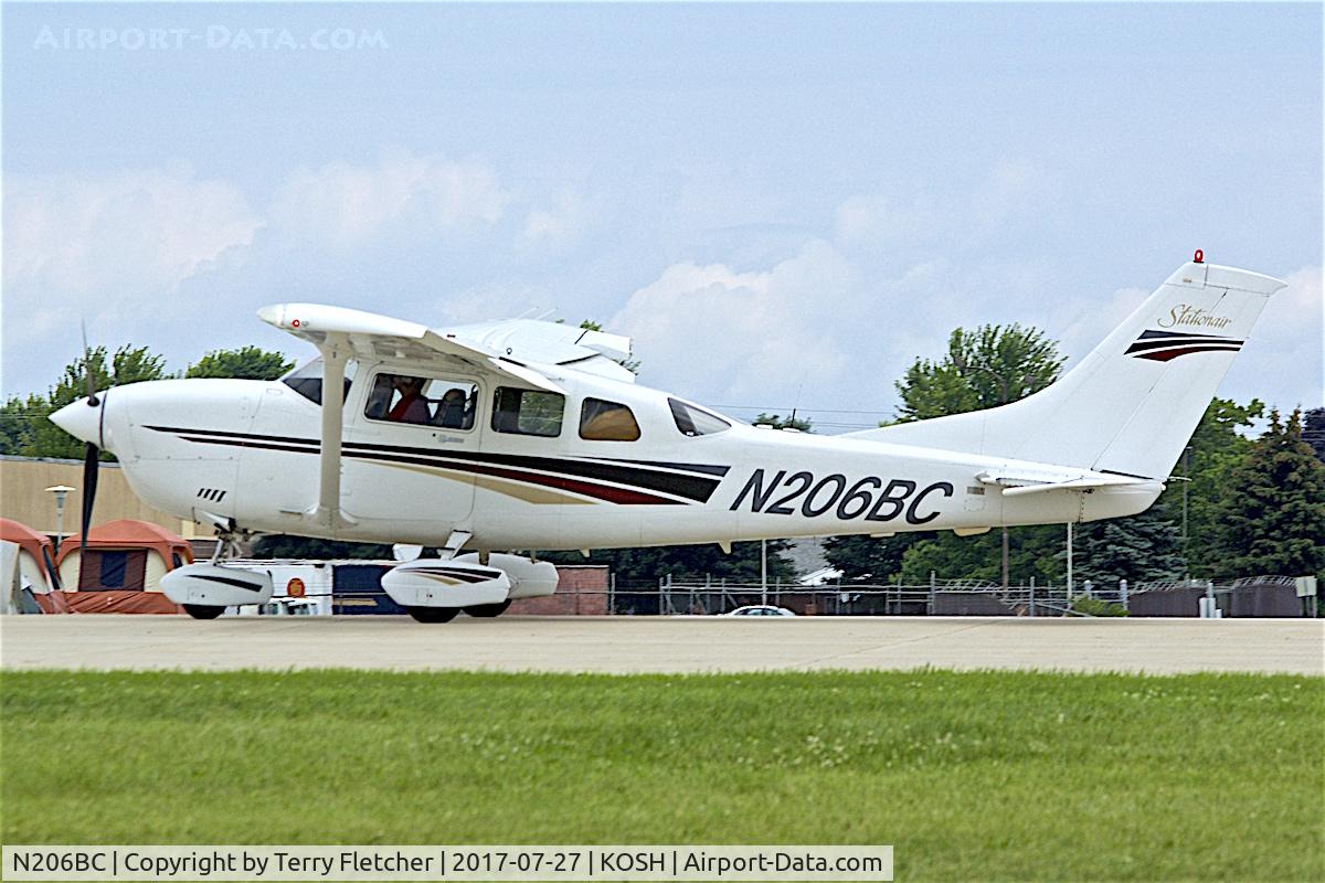 N206BC, 1999 Cessna 206H Stationair C/N 20608025, At 2017 EAA AirVenture at Oshkosh