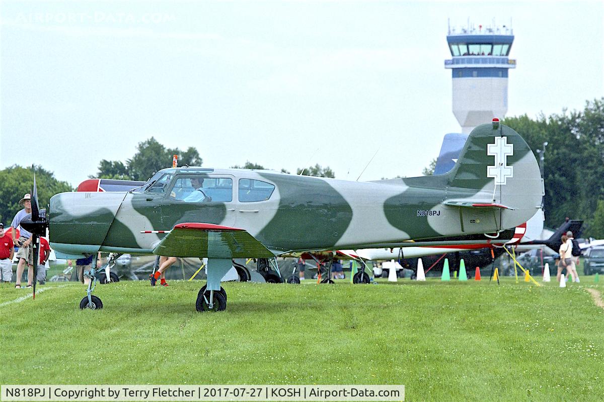 N818PJ, 1978 Yakovlev Yak-18T C/N 22202021, At 2017 EAA AirVenture at Oshkosh