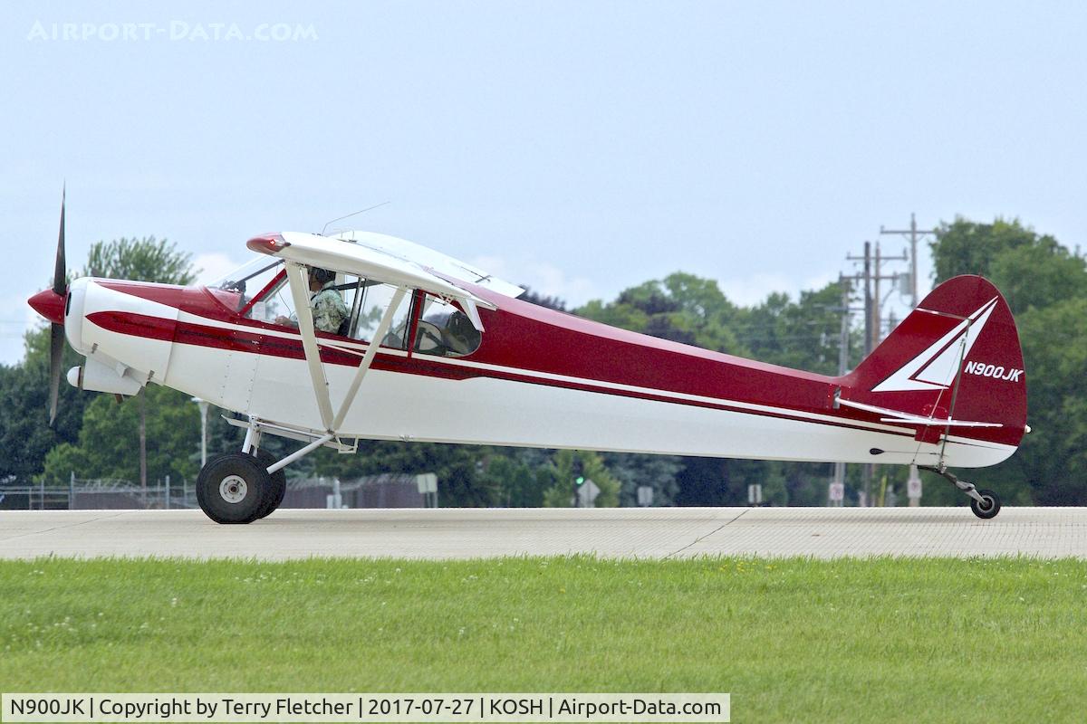 N900JK, 1971 Piper PA-18-150 Super Cub C/N 18-8976, At 2017 EAA AirVenture at Oshkosh