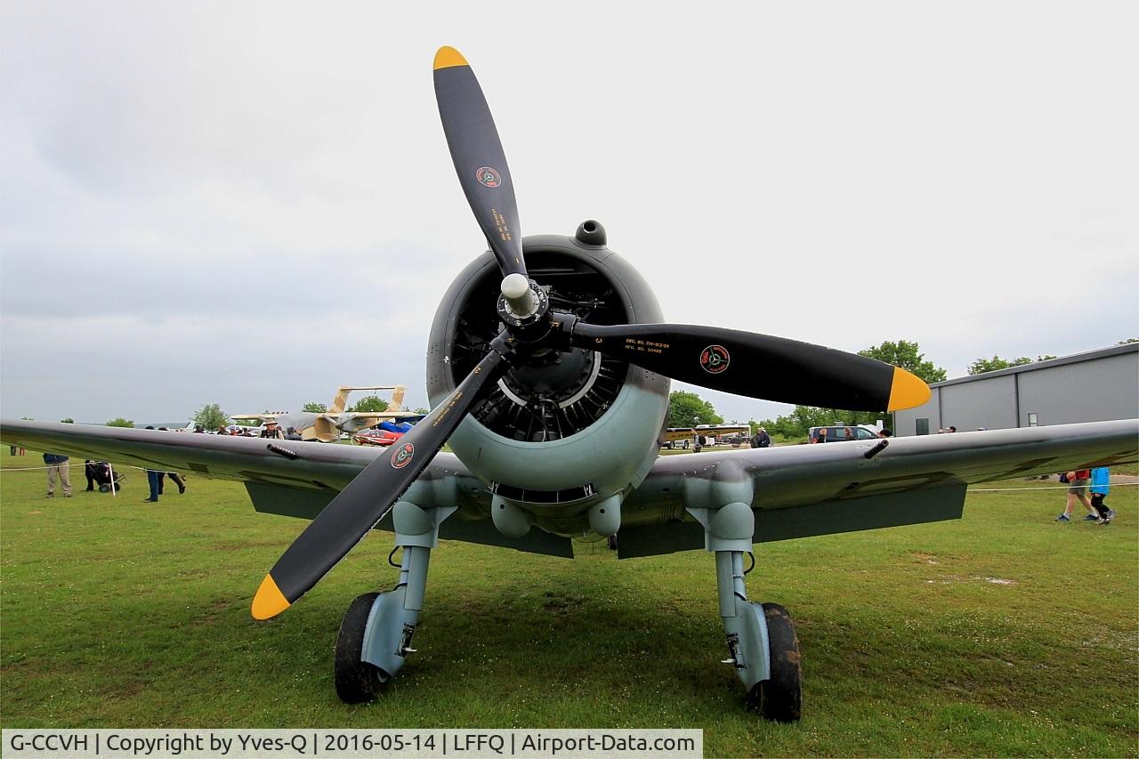 G-CCVH, 1939 Curtiss H-75A-1 C/N 12881, Curtiss H-75A-1, Static display, La Ferté-Alais airfield (LFFQ) Airshow 2016