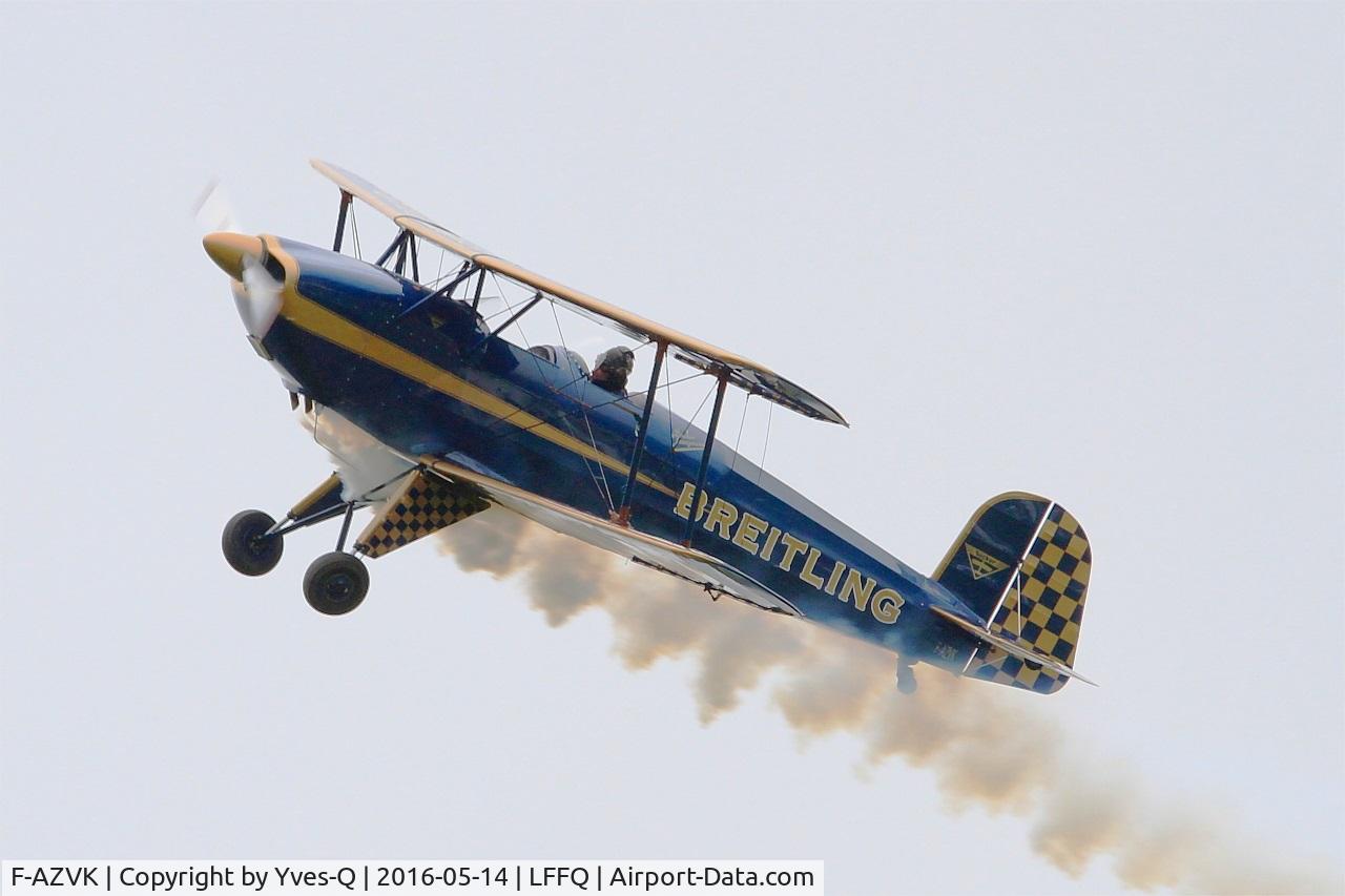 F-AZVK, 1935 Bucker Bu-131 Jungmann C/N 27, Bucker Bu-131 Jungmann, On display, La Ferté-Alais (LFFQ) Air show 2016 air show 2016