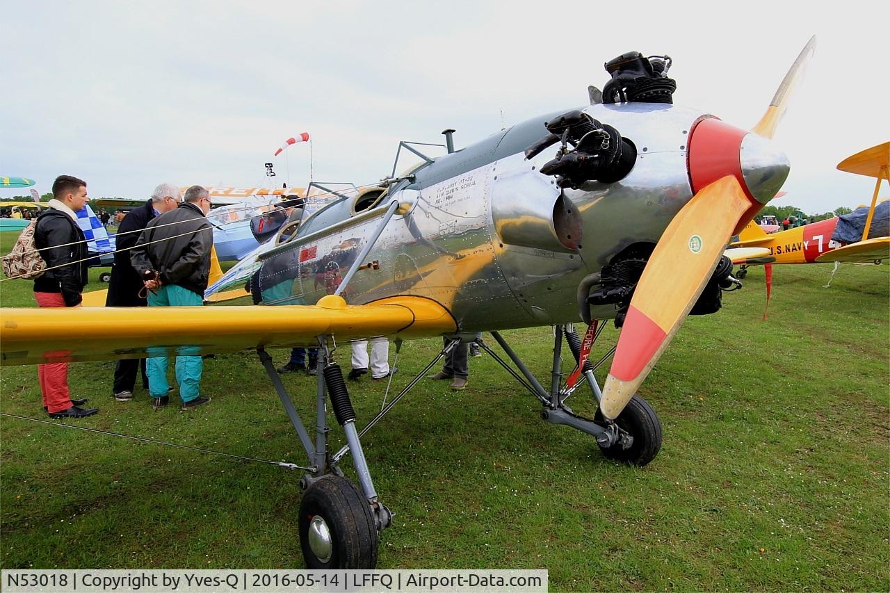N53018, 1941 Ryan Aeronautical ST3KR C/N 1164, Ryan Aeronautical ST3KR, Static park, La Ferté-Alais airfield (LFFQ) Airshow 2016