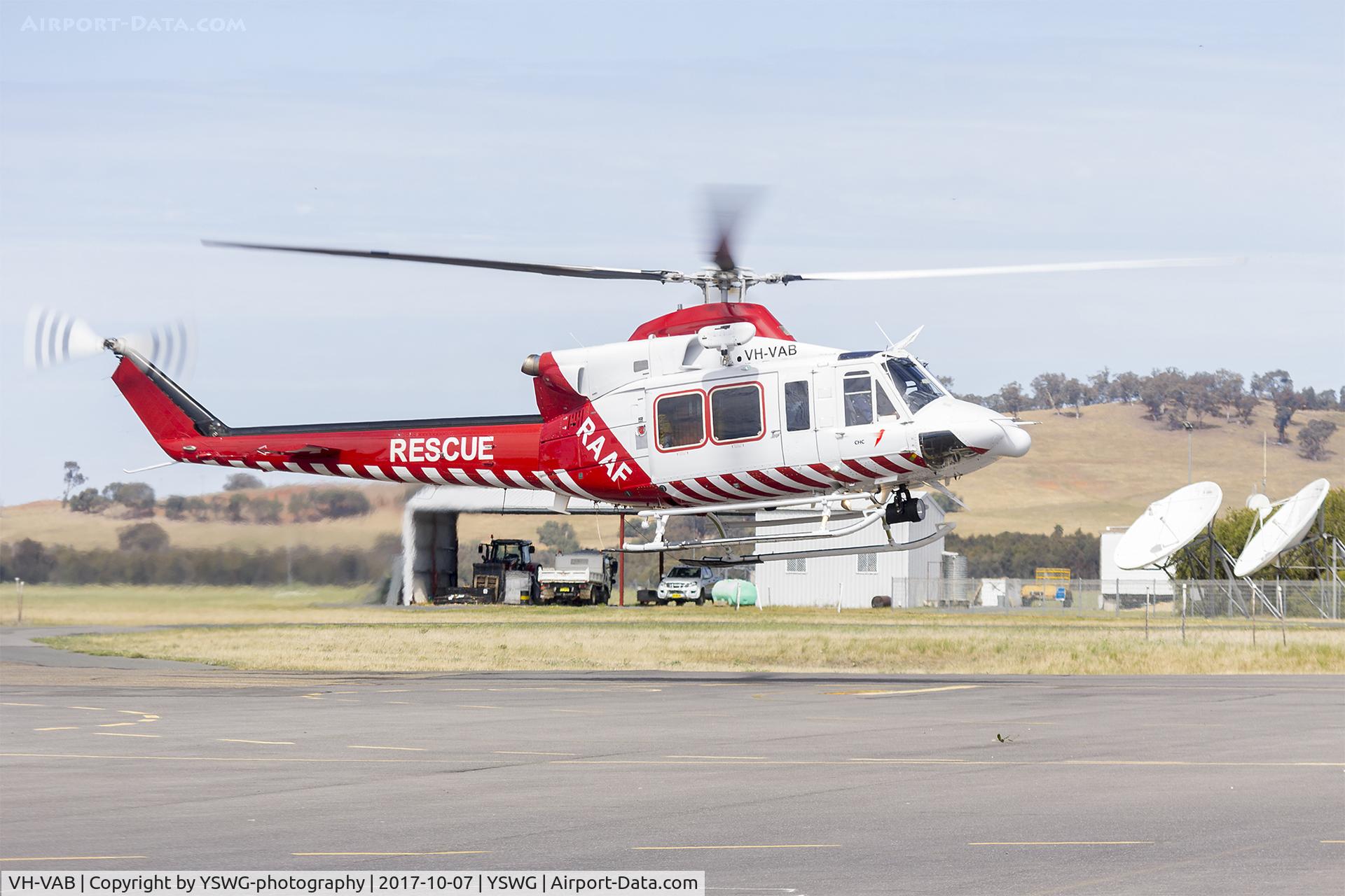 VH-VAB, 2001 Bell 412EP C/N 36275, CHC Helicopters (VH-VAB) Bell 412EP at Wagga Wagga Airport