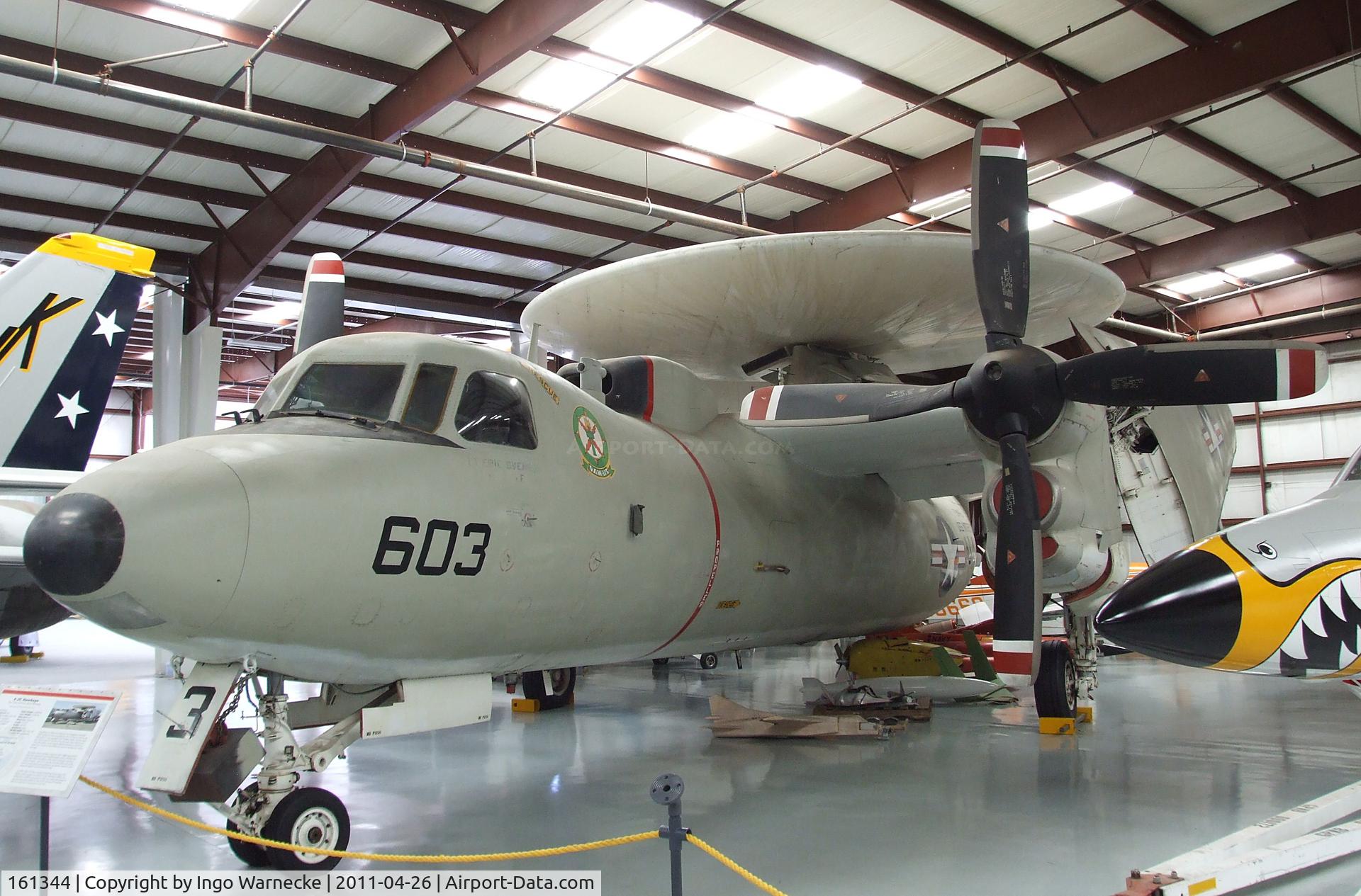 161344, Grumman E-2C Hawkeye C/N A075, Grumman E-2C Hawkeye at the Yanks Air Museum, Chino CA