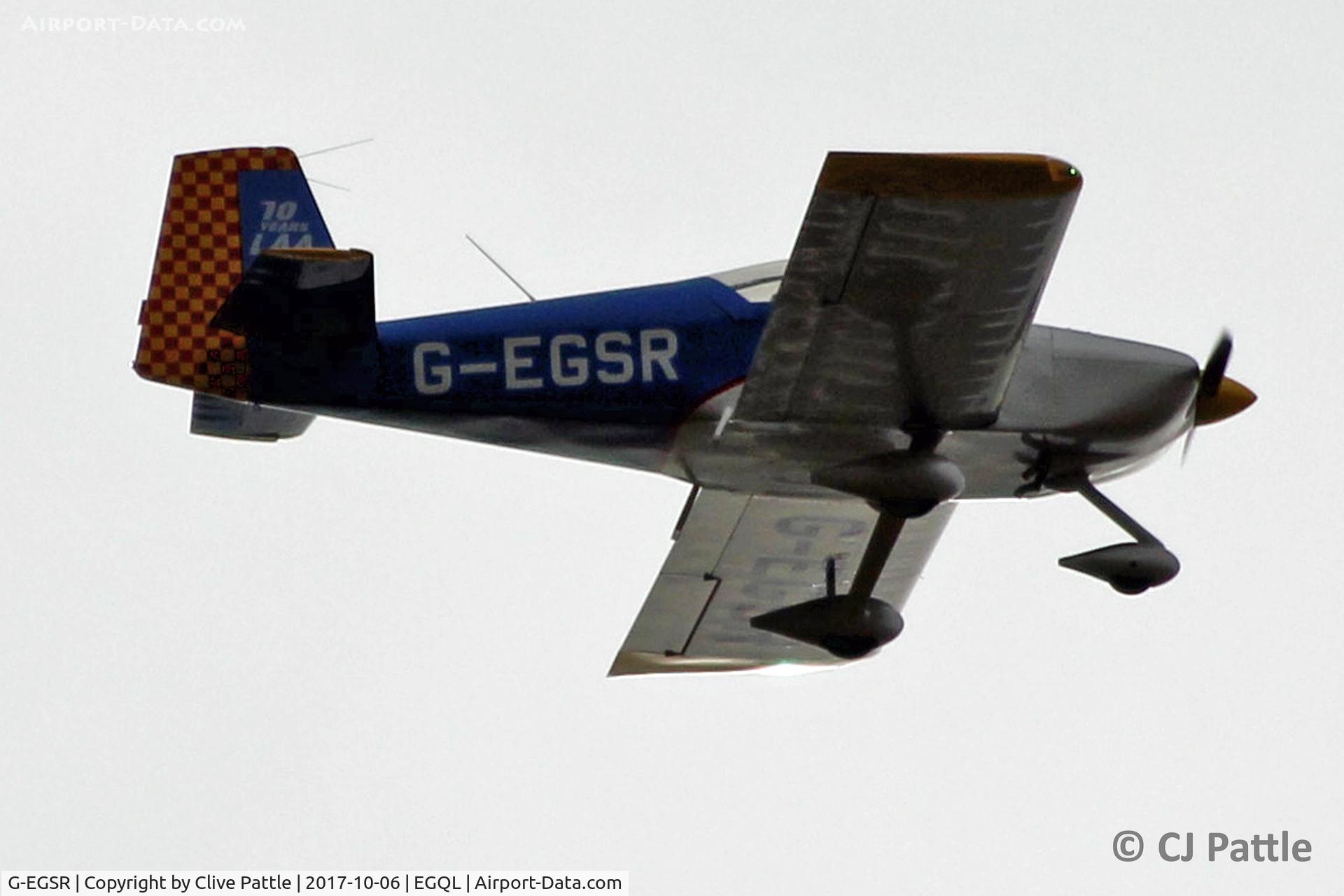 G-EGSR, 2015 Vans RV-7A C/N LAA 323-15093, In action at Leuchars