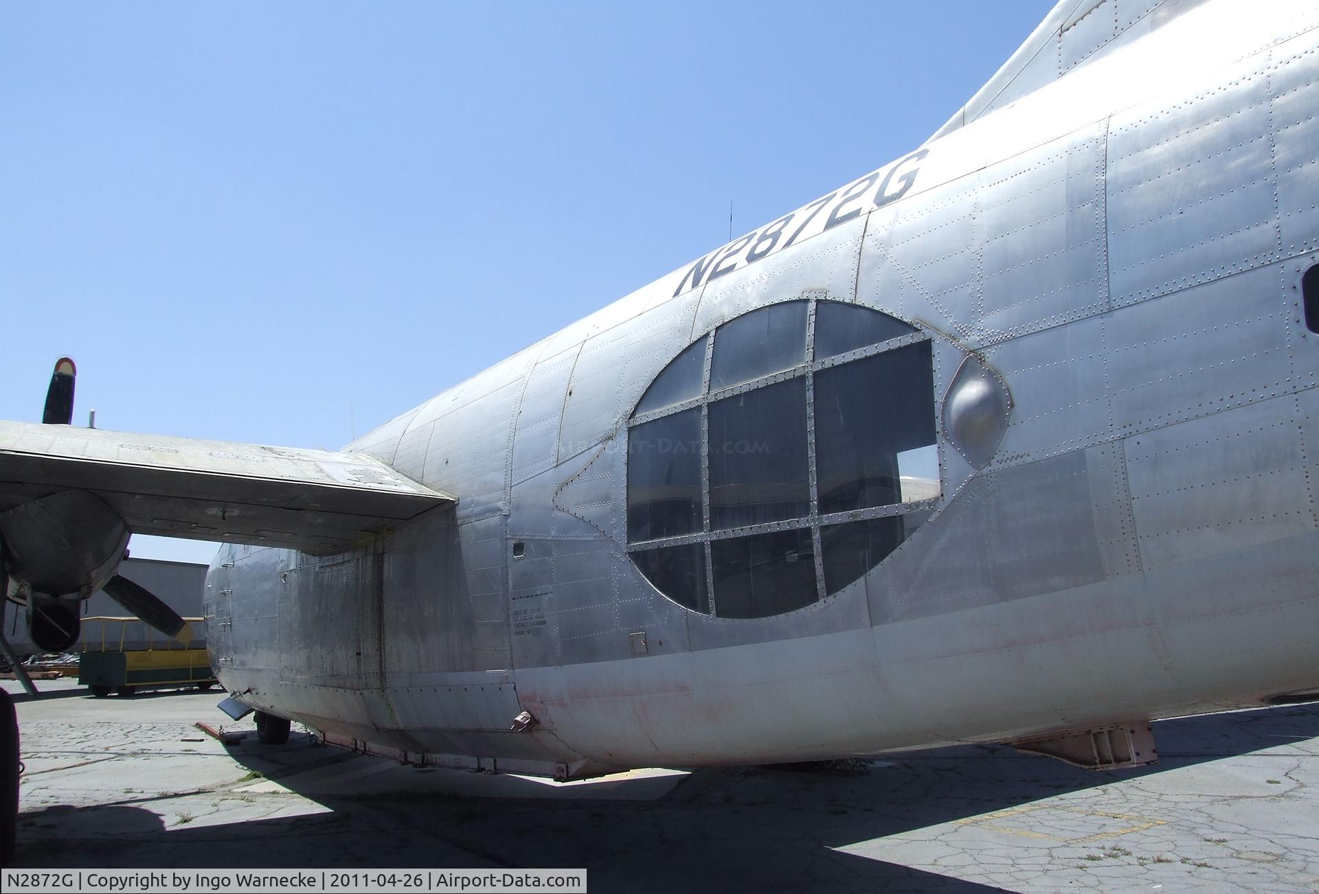 N2872G, 1945 Consolidated Vultee PB4Y-2 C/N 66300, Consolidated PB4Y-2G Privateer (converted to water-bomber) at the Yanks Air Museum, Chino CA