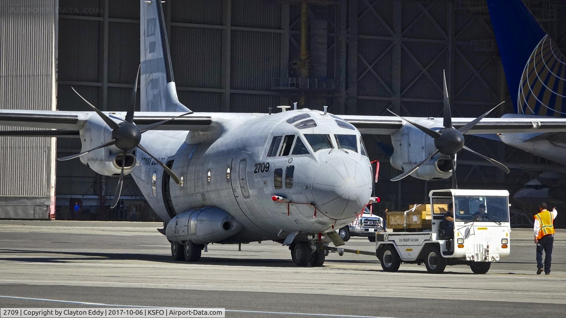 2709, 2009 Alenia HC-27J Spartan C/N 4163, SFO 2017.