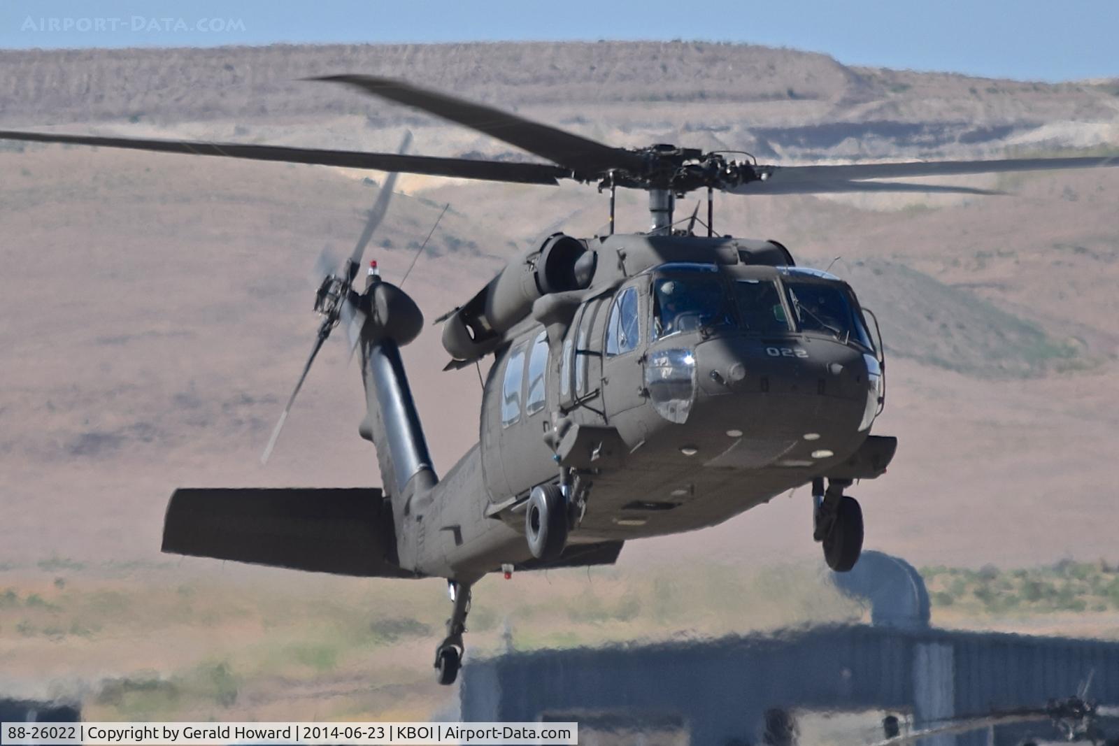 88-26022, 1988 Sikorsky UH-60A Black Hawk C/N 70.1230, 1-183rd AVN BN, Idaho Army National Guard