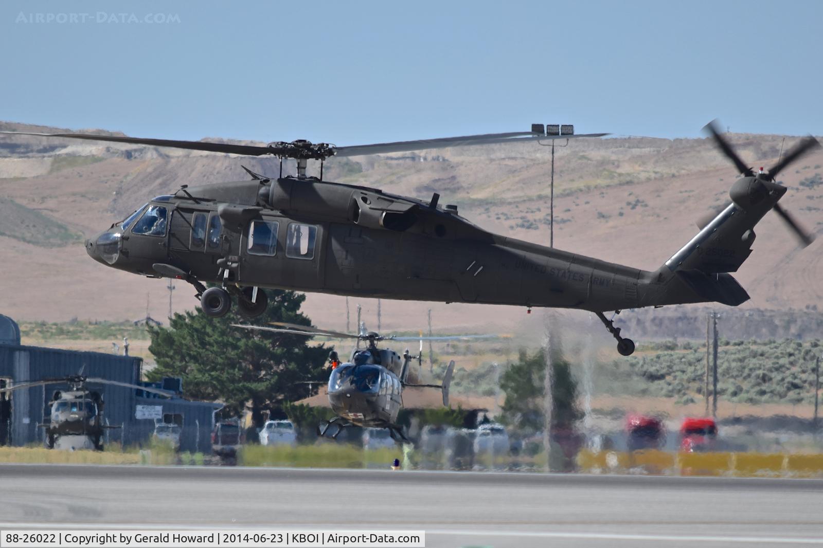 88-26022, 1988 Sikorsky UH-60A Black Hawk C/N 70.1230, 1-183rd AVN BN, Idaho Army National Guard