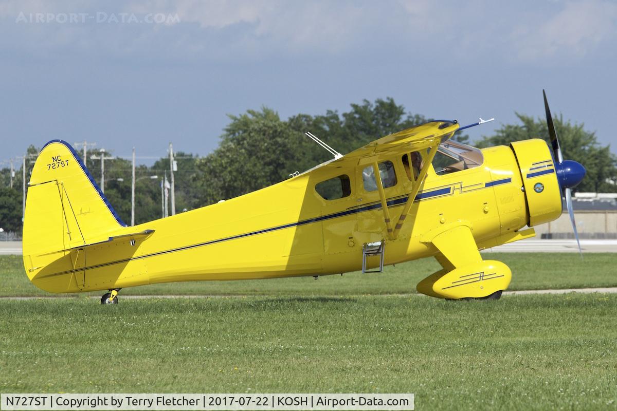 N727ST, 1944 Howard Aircraft DGA-15P C/N 1010, At 2017 EAA AirVenture at Oshkosh