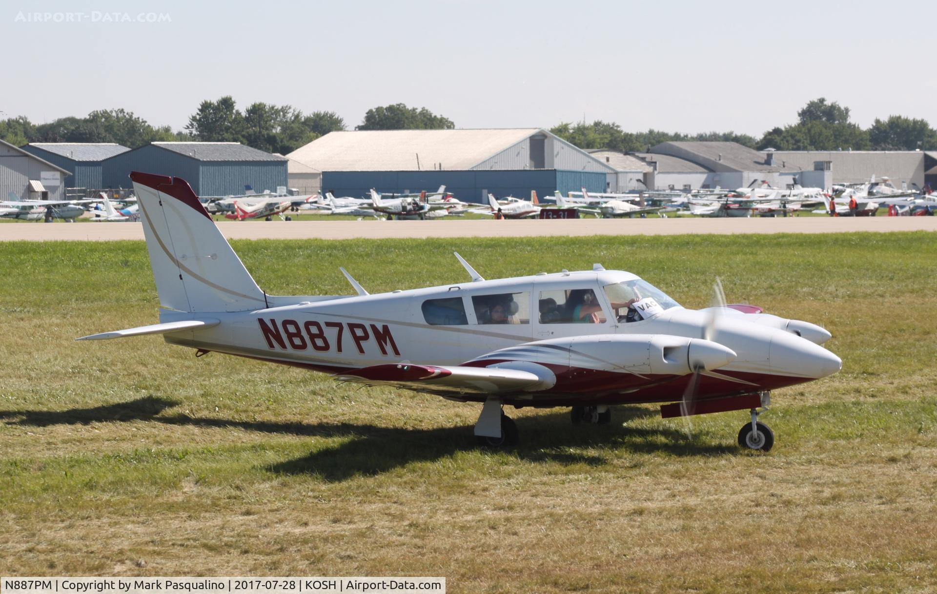 N887PM, 1970 Piper PA-39-160 Twin Comanche C/N 39-25, Piper PA-39