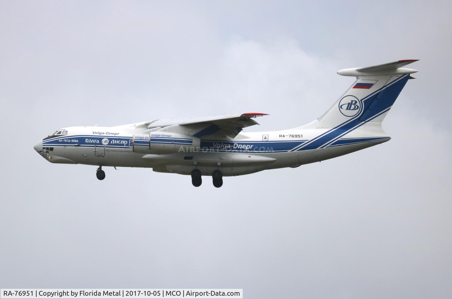 RA-76951, 2007 Ilyushin Il-76TD-90VD C/N 2073421704, Volga Dnepr IL-76