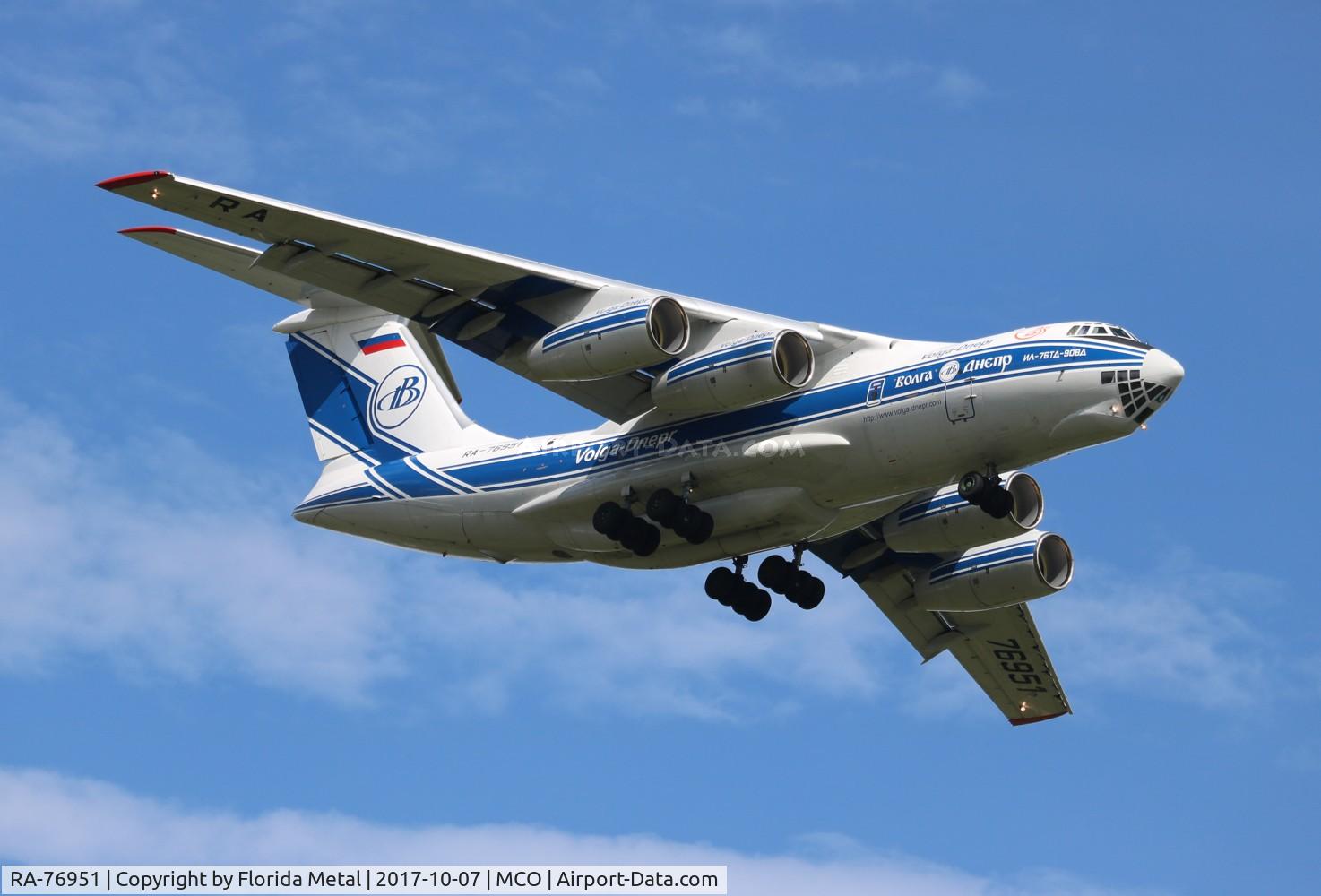 RA-76951, 2007 Ilyushin Il-76TD-90VD C/N 2073421704, Volga Dnepr Il-76