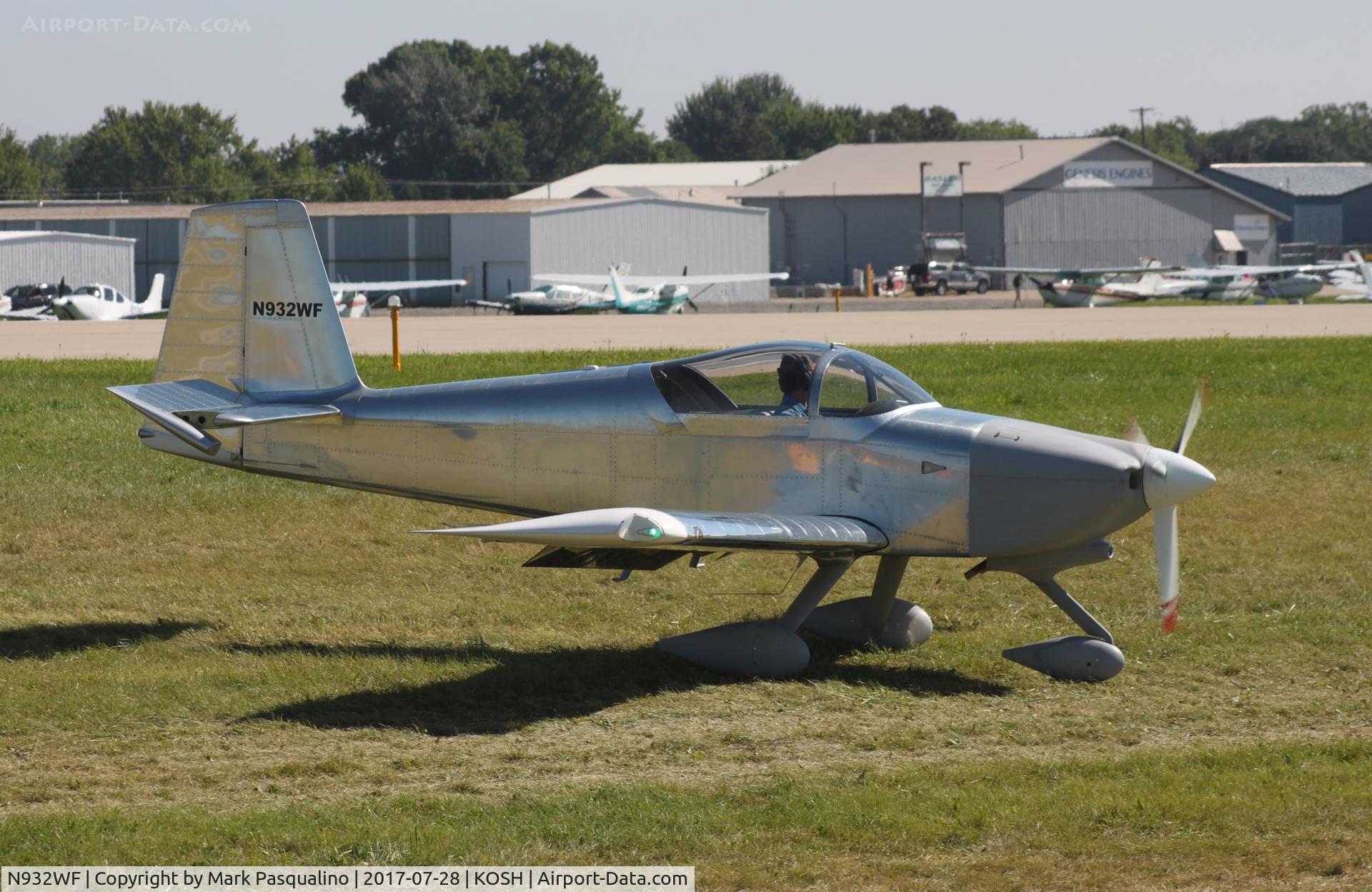 N932WF, 2015 Vans RV-9A C/N 90196, Vans RV-9A