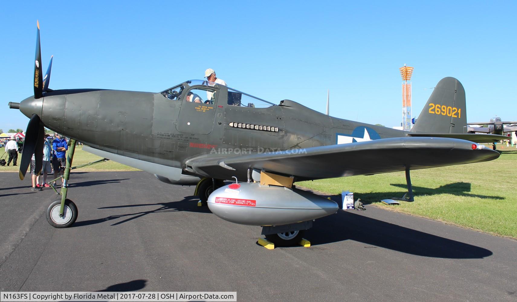 N163FS, 1943 Bell P-63C-5 Kingcobra C/N 33-91, P-63C