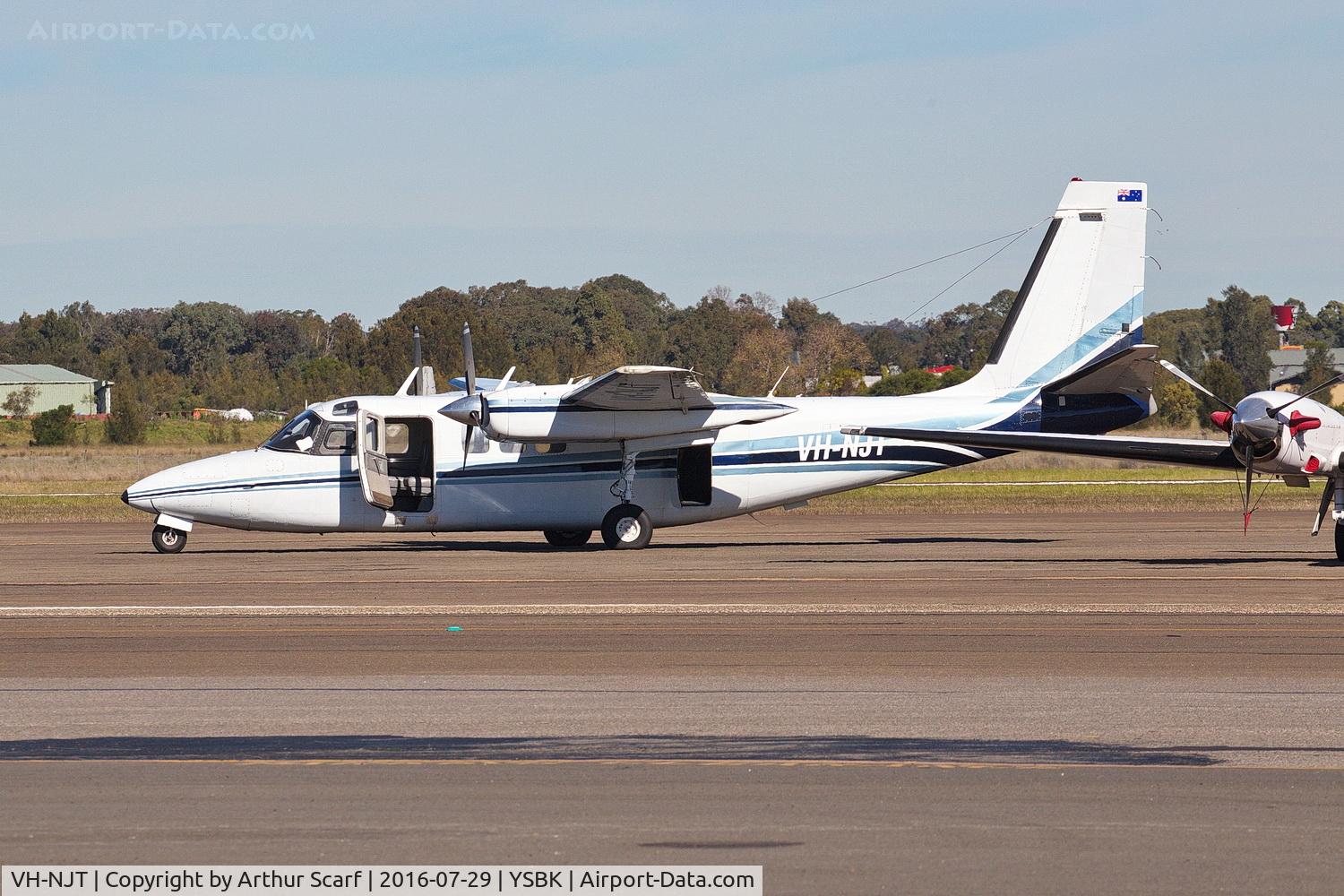 VH-NJT, 1973 Aero Commander 685 C/N 12032, Bankstown NSW 2016