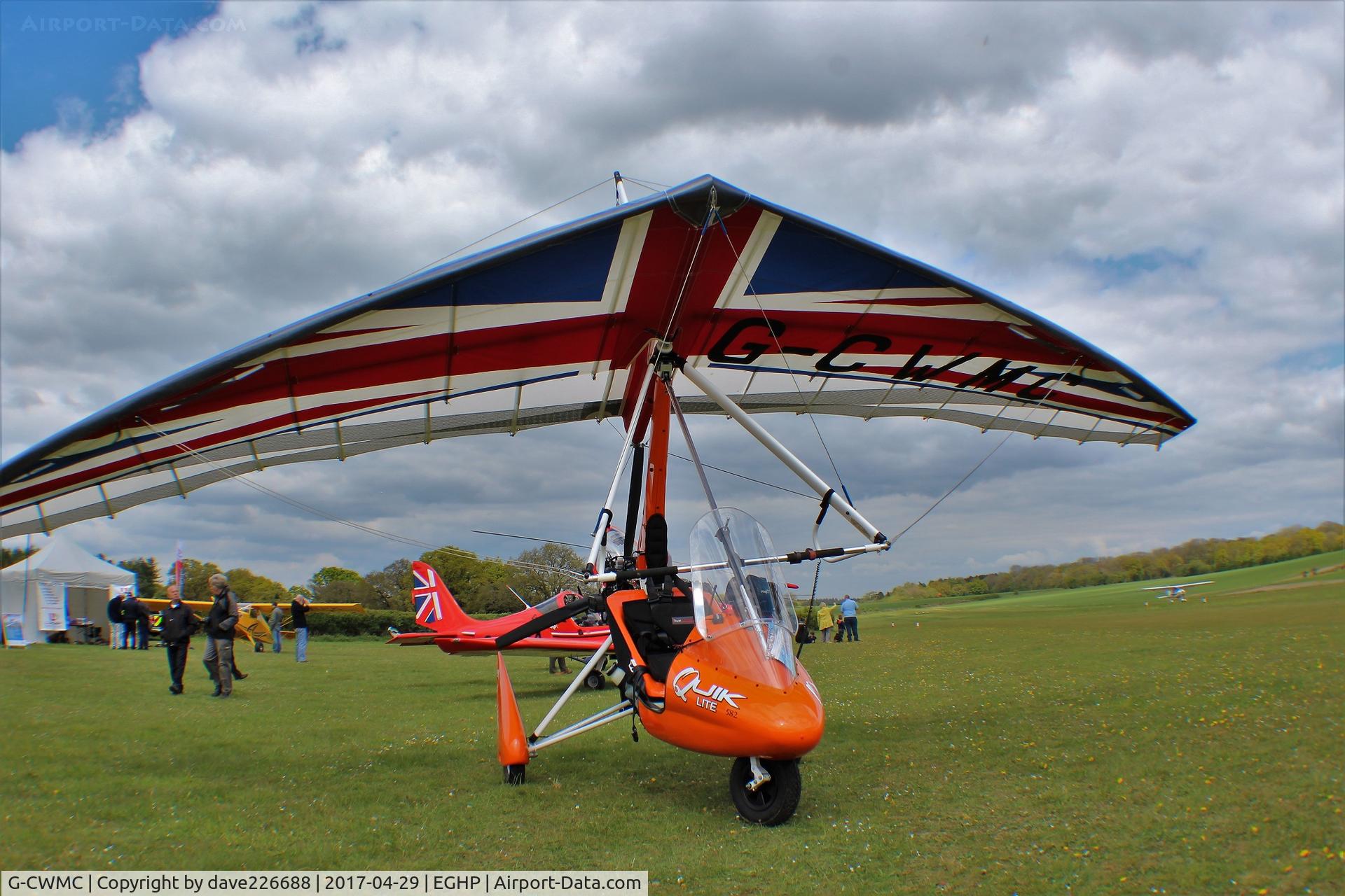 G-CWMC, 2006 P&M Aviation Quik GT450 C/N 8201, G CWMC at the 2017 Popham Microlight Fair