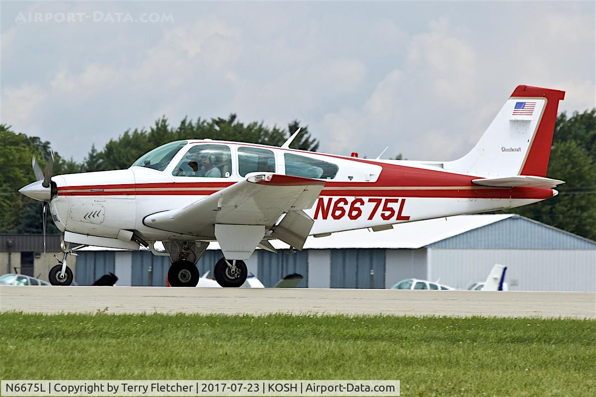 N6675L, 1979 Beech F33A Bonanza C/N CE-882, At 2017 EAA AirVenture at Oshkosh
