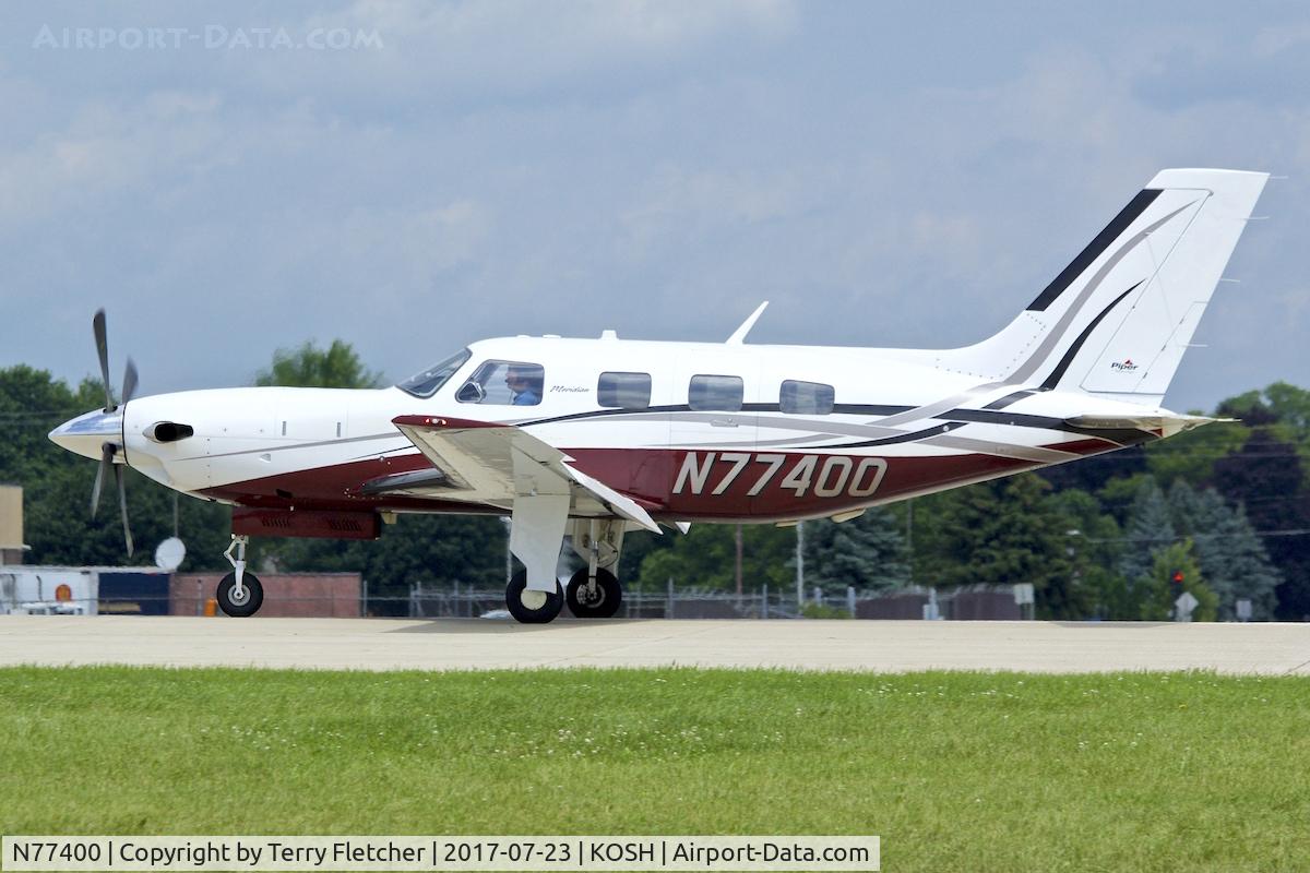 N77400, 2005 Piper PA-46-500TP C/N 4697206, At 2017 EAA AirVenture at Oshkosh