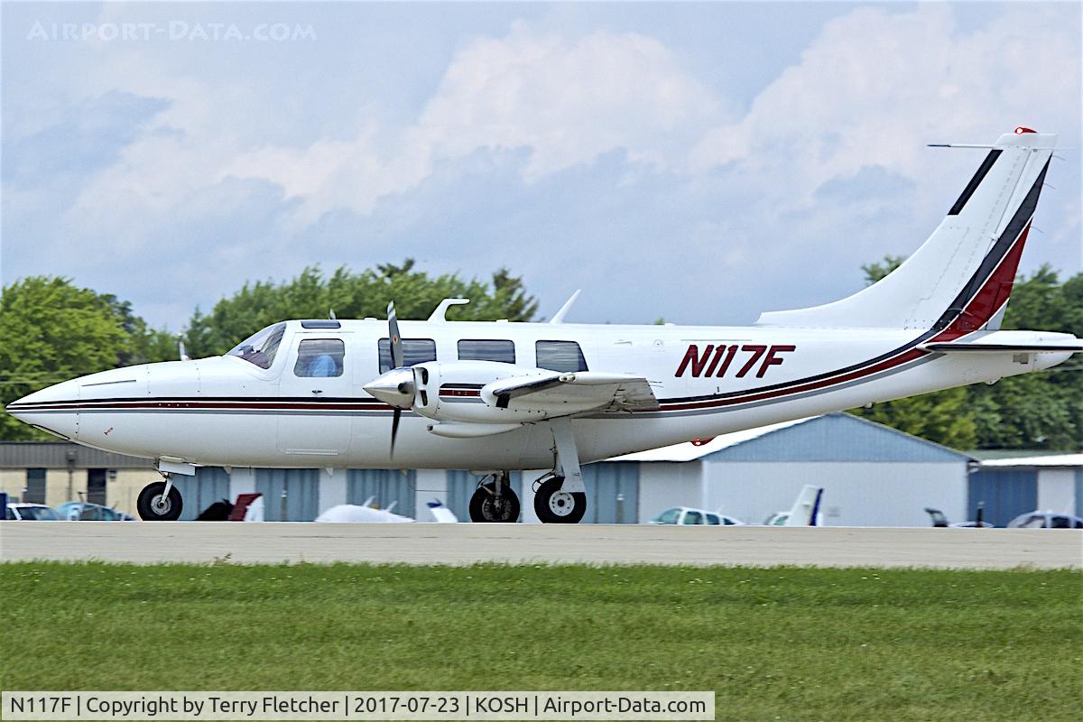 N117F, 1977 Smith Aerostar 601P C/N 61P-0442-167, At 2017 EAA AirVenture at Oshkosh