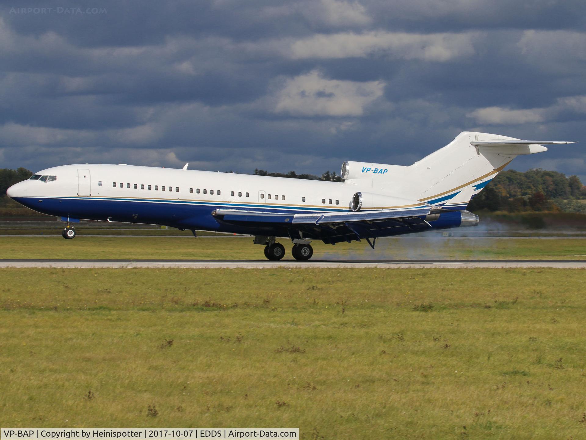 VP-BAP, 1967 Boeing 727-21 C/N 19260, VP-BAP at Stuttgart Airport.