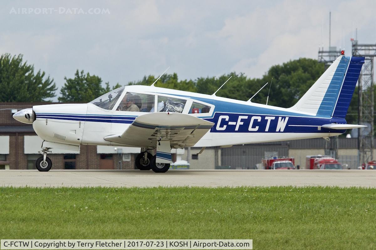 C-FCTW, 1968 Piper PA-28R-180 Cherokee Arrow C/N 28R30521, At 2017 EAA AirVenture at Oshkosh