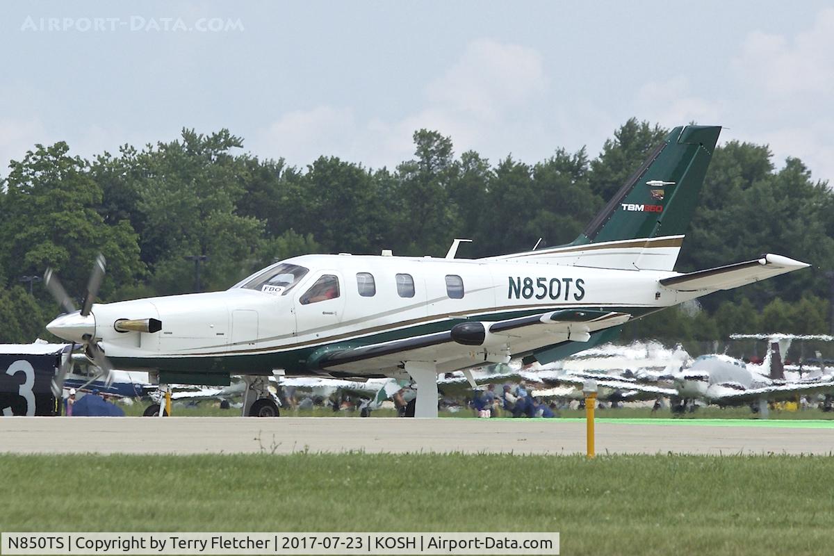 N850TS, 2012 Socata TBM-700 C/N 640, At 2017 EAA AirVenture at Oshkosh