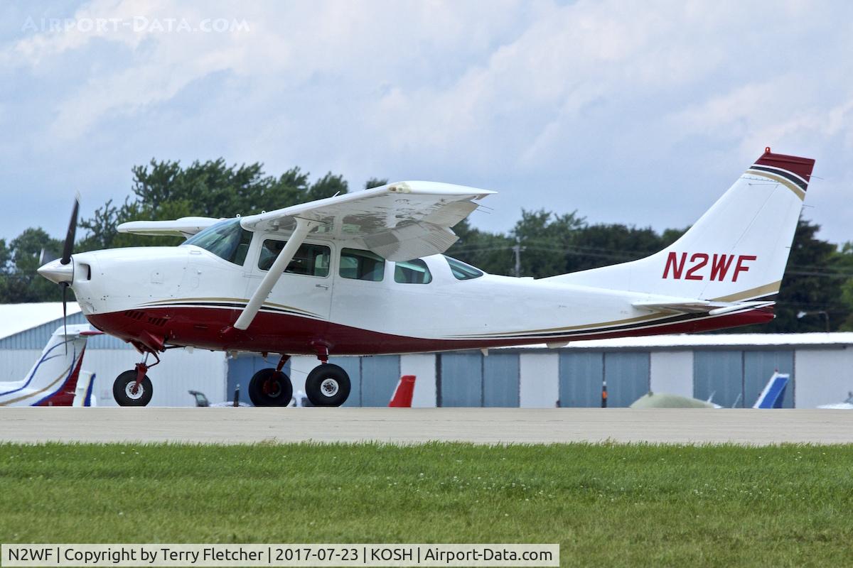 N2WF, 1975 Cessna U206F Stationair C/N U20602849, At 2017 EAA AirVenture at Oshkosh
