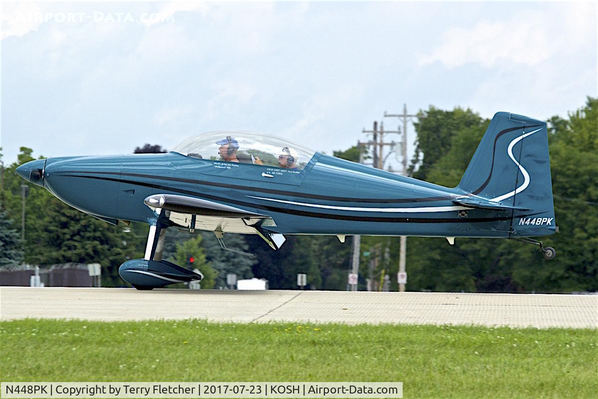 N448PK, 2017 Vans RV-8 C/N 83584, At 2017 EAA AirVenture at Oshkosh
