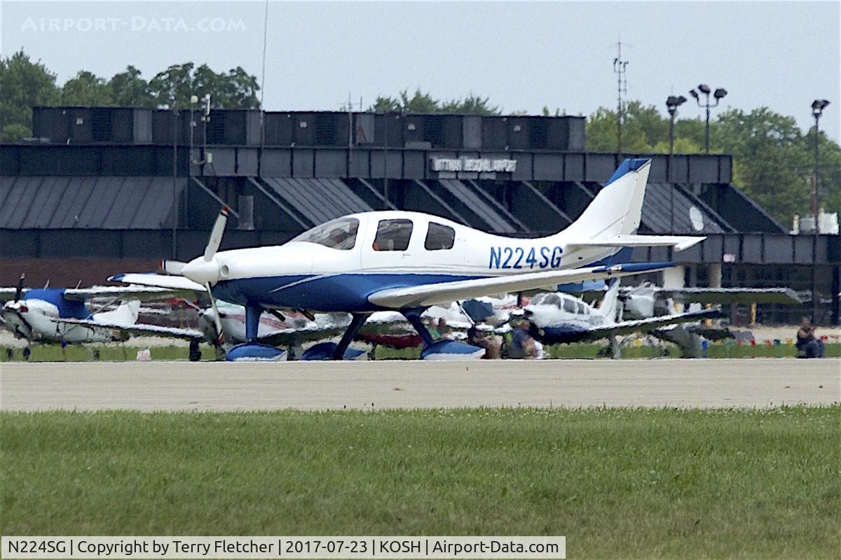 N224SG, 2006 Lancair ES C/N ES-157, At 2017 EAA AirVenture at Oshkosh