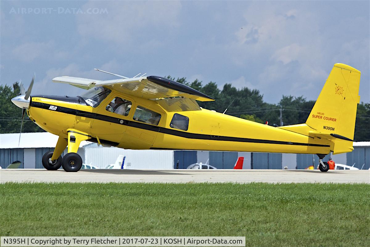 N395H, 1959 Helio H-395 Super Courier C/N 514, At 2017 EAA AirVenture at Oshkosh