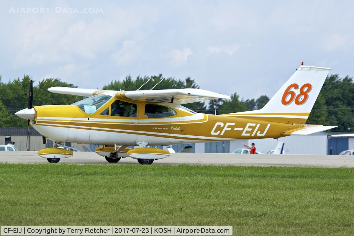 CF-EIJ, 1972 Cessna 177B Cardinal C/N 17701763, At 2017 EAA AirVenture at Oshkosh