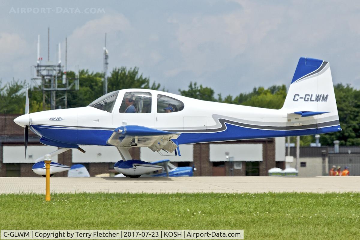 C-GLWM, 2011 Vans RV-10 C/N 40219, At 2017 EAA AirVenture at Oshkosh
