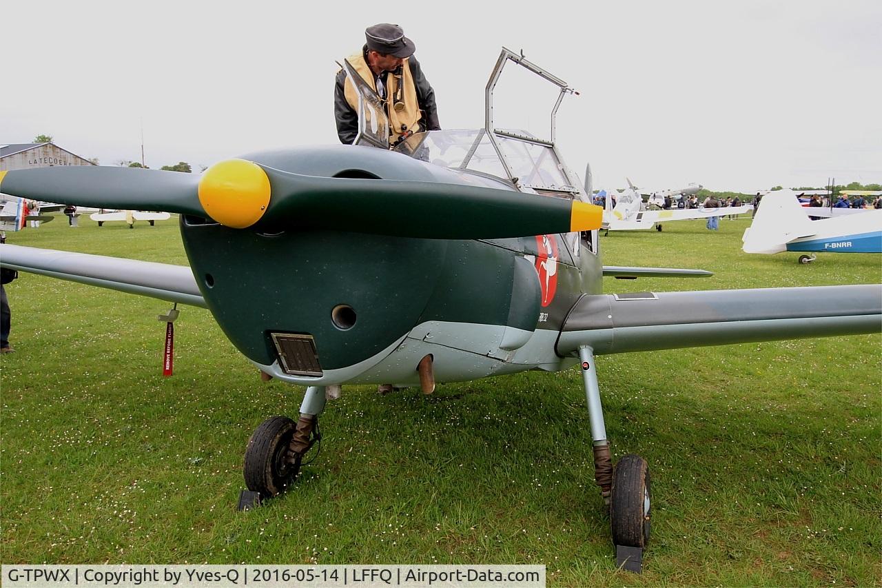 G-TPWX, 1966 Heliopolis Gomhouria Mk.6 (Bu-181) C/N 183, Heliopolis Gomhouria Mk.6 (Bu-181), Static display, La Ferté-Alais (LFFQ) air show 2016