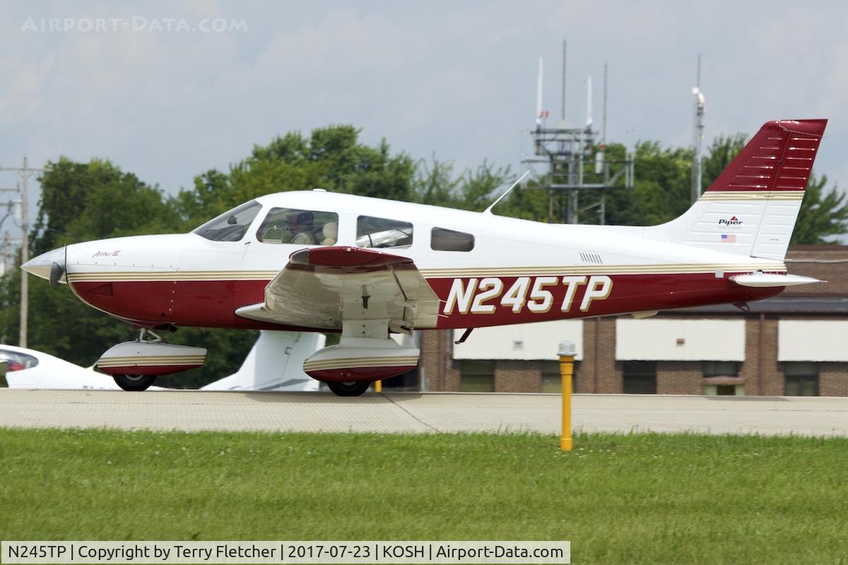 N245TP, 1999 Piper PA-28-181 Archer C/N 2843301, At 2017 EAA AirVenture at Oshkosh