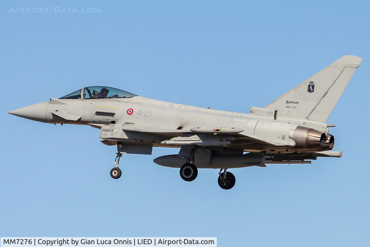 MM7276, Eurofighter EF-2000 Typhoon S C/N 082/IS008, LANDING (4-21)