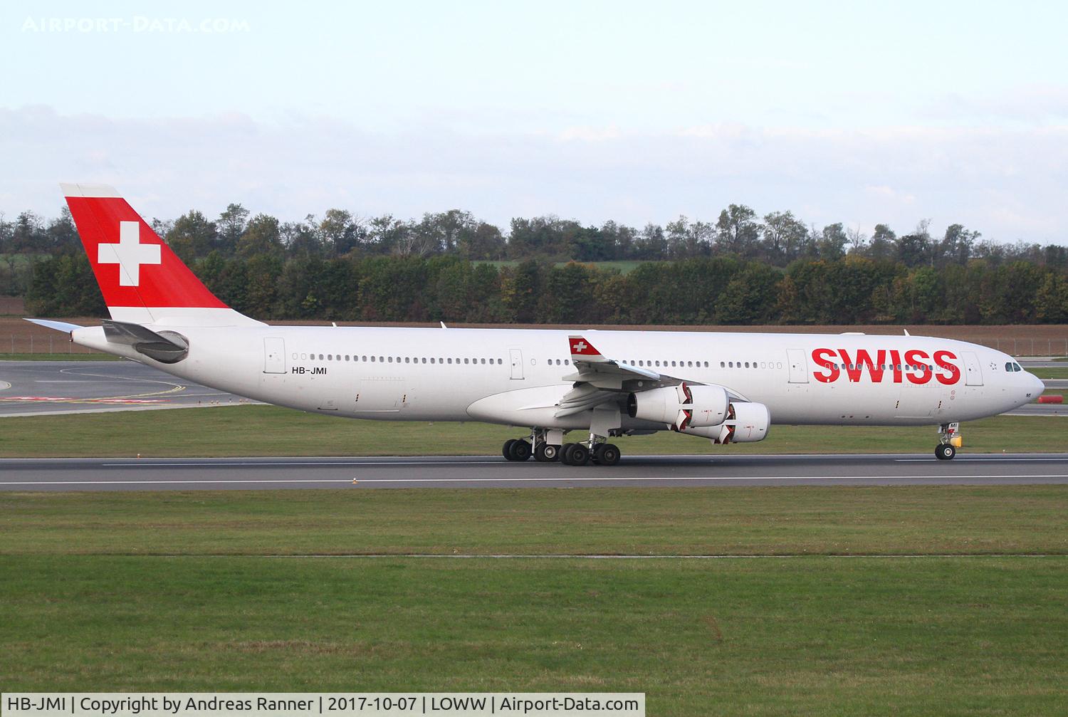 HB-JMI, 2004 Airbus A340-313 C/N 598, Swiss A340