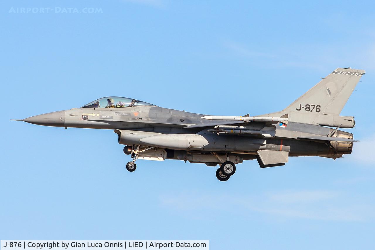 J-876, Fokker F-16AM Fighting Falcon C/N 6D-93, WAR LIBIA
