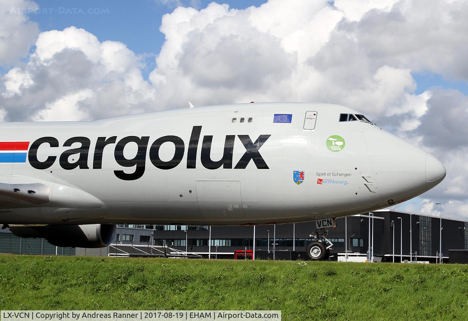 LX-VCN, 2016 Boeing 747-8R7F C/N 38076, Cargolux Boeing 747