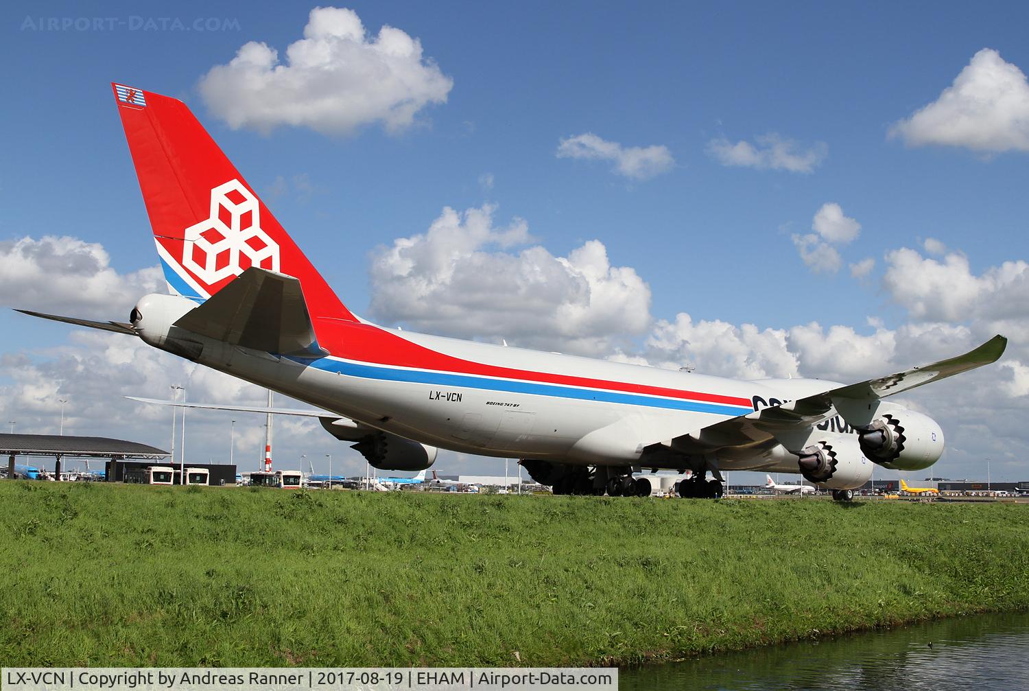 LX-VCN, 2016 Boeing 747-8R7F C/N 38076, Cargolux Boeing 747