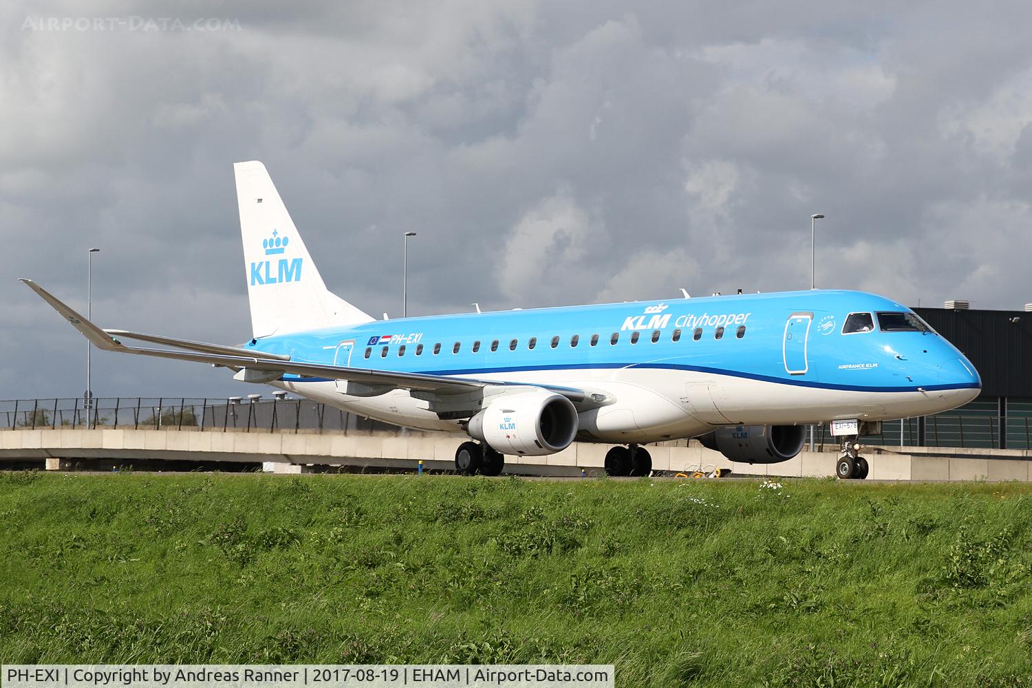 PH-EXI, 2016 Embraer 175STD (ERJ-170-200) C/N 17000578, KLM Cityhopper ERJ-170